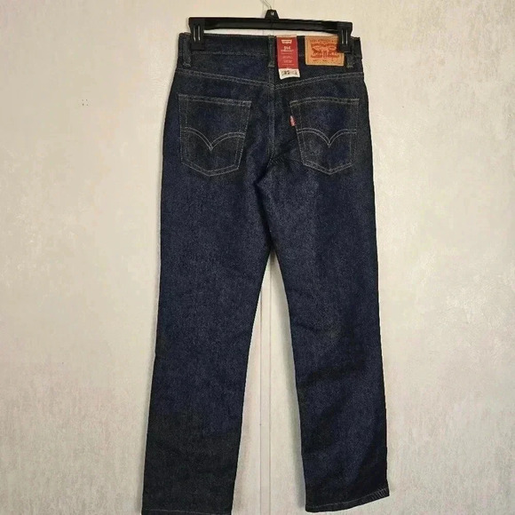 Levi Boys 514 Sz 12 26 x 27 Jeans Straight Regular Fit Adjustable Waist 5 Pocket - Picture 8 of 9